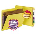 Smead Classification Folder, Letter, 6 Section, Yellow, PK10 26789